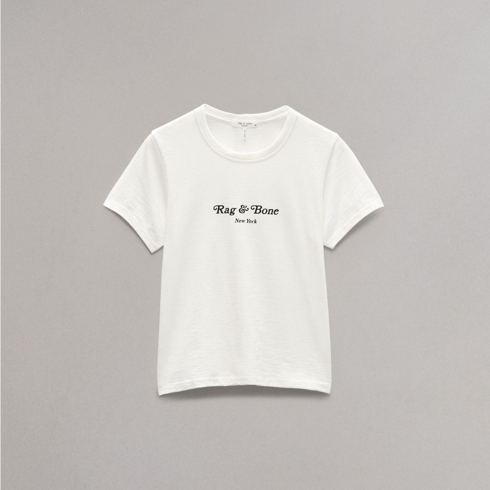 rag & bone Mini Script RB Tee NWT - image 3